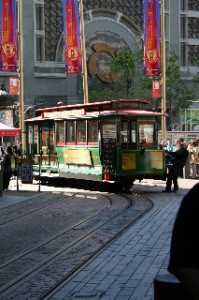 Turning the Cable Car