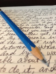 Writing With Pencil
