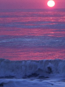 Sunrise at Surfside Beach