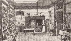 A Victorian kitchen