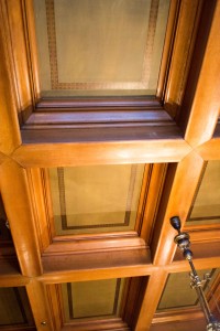 Dining room ceiling