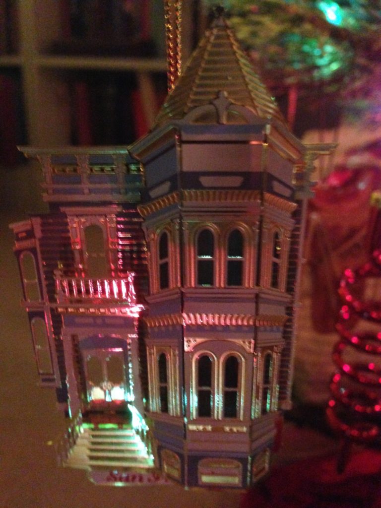 A tin Victorian house ornament